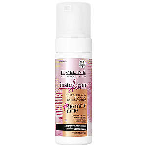 EVELINE Insta Skin Care No More Acne нормализующая пена для умывания для проблемной и чувствительной кожи 150ml