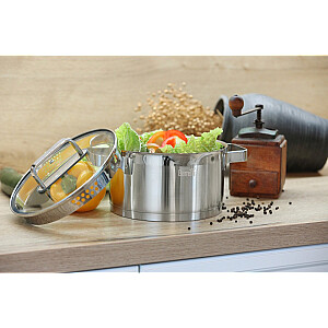 Katls ar vāku 24 cm MISTRAL 5.5 L BR-7344