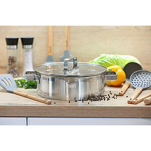Katls ar vāku 26 cm Mistral 4.5 L BR-7351
