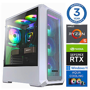 INTOP AQUA Ryzen 5 7600X 32GB DDR5 500SSD M.2 NVME RTX3060 12GB WIN11