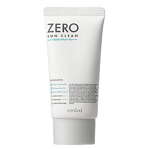 ROM&ND Zero Sun Clean sejas saules aizsargkrēms SPF50+ PA++++ 01 Fresh 50ml