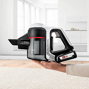 Bosch Serie 6 BCS61113 rokas putekļsūcējs/elektriska birste 2-in-1 rokas putekļsūcējs Akumulatora Sauss Bez maisa Balts