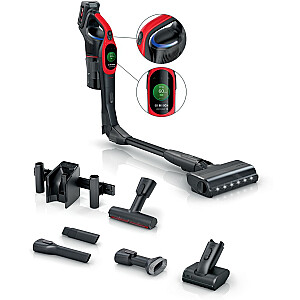 Bosch BCS1041PET rokas putekļsūcējs/elektriskā slotiņa Akumulatora Sausais HEPA Bezmaisu 0.4 L 23.5 W Melns, Sarkans 4 Ah