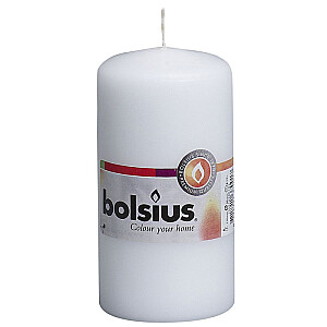 Столб для свечи Bolsius белый 5.8x12см 647160