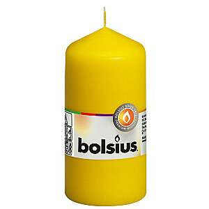 Столб для свечи Bolsius желтый 5.8x12см 647161