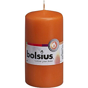 Столб для свечи Bolsius оранжевый 5.8x12см 647162