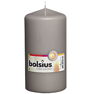 Столб для свечи Bolsius серый 7.8x15см 647185