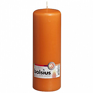 Столб для свечи Bolsius оранжевый 6.8x20см 647190