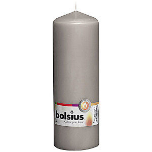 Столб для свечи Bolsius серый 6.8x20см 647194