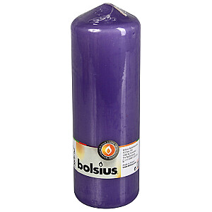Столб для свечи Bolsius фиолетовый 6.8x20см 647196