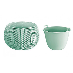 Горшок для цветов со вставкой Splofy Bowl 18см пастельно-зеленый DKSP180-623U