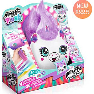 AIRBRUSH Matainā mīkstā rotaļlieta ar Airbrush Squish Pal