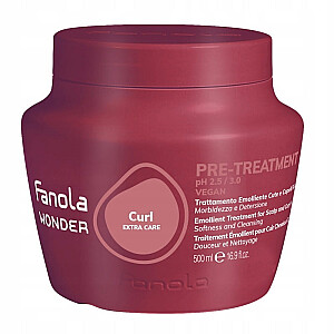 FANOLA Wonder Curl Extra Care Pre-Treatment pre-szampon emolientowy pirms mazgāšanas 500ml