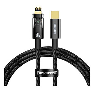 Baseus Explorer Series cable USB Type C - Lightning 20W 1m Black