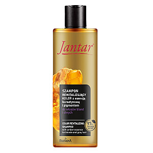 FARMONA Jantar revitalizējošs šampūns ar dzintara esenci un pigmentu blondiem un pelēkiem matiem 300ml