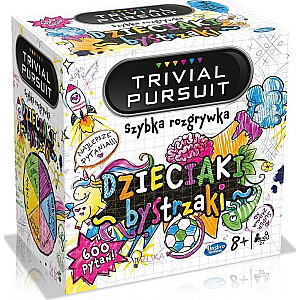 Uzvarošās kustības galda spēle Trivial Pursuit: Gudrie bērni