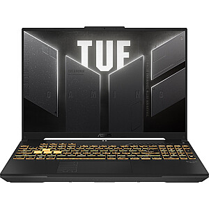 ASUS TUF Gaming F16 FX607VU-I5085W Core 5 210H 16.0"FHD+ 144Hz Value IPS-level 300nits AG 8GB DDR5 SSD512 GeForce RTX 4050_6GB WLAN+BT LAN Cam720p 56WHrs Win11 Механический серый