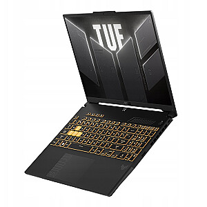ASUS TUF Gaming F16 FX607VU-I5085W Core 5 210H 16.0"FHD+ 144Hz Value IPS-level 300nits AG 8GB DDR5 SSD512 GeForce RTX 4050_6GB WLAN+BT LAN Cam720p 56WHrs Win11 Механический серый