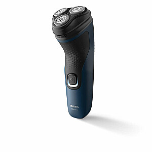 Philips 1000 sērijas S1134/00 vīriešu skuveklis Rotācijas skuveklis Zils