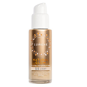 LUMENE Natural Glow Fluid Foundation podkļūda sejai 0.5 Light 30ml