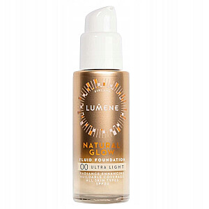 LUMENE Natural Glow Fluid Foundation подкладка для лица 00 Ultra Light 30ml