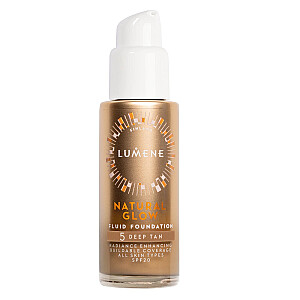 LUMENE Natural Glow Fluid Foundation подкладка для лица 5 Deep Tan 30ml