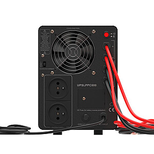 Источник бесперебойного питания UPS AVR PowerCore 800W/1200VA 12VDC