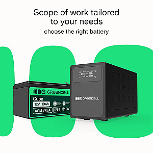 Источник бесперебойного питания UPS AVR PowerCore 800W/1200VA 12VDC