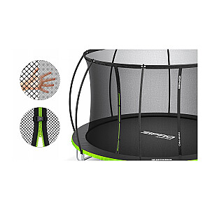 Zipro Jump Pro Premium dārza batuts ar iekšējo tīklu 8 pēdas 252 cm
