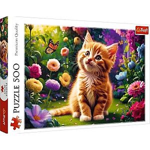 Trefl Puzzle Cute Kitten 500 gabali (37525)