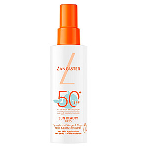 LANCASTER Sun Beauty Kids Face & Body Milky Spray SPF50+ спрей для загара для детей 150мл