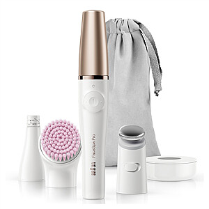 Braun epilators ar piederumiem | SE912 FaceSpa Pro | Jauda līmeņu skaits 1 | Mitrs un sauss | Balts