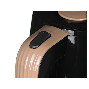 Feel-Maestro MR033 melnā elektriskā tējkanna 1.7 L 2200 W