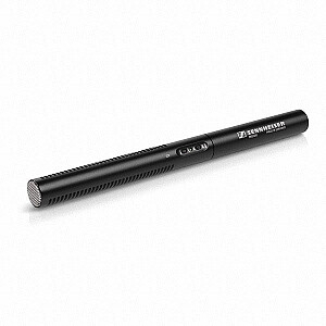Sennheiser MKE 600 - kondensatora mikrofons, lobārs (loba raksturs), aprīkots ar zemo frekvenču filtru