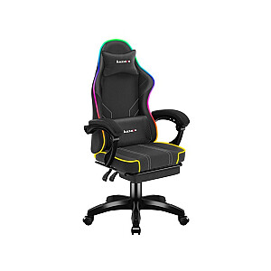 Force 3.7 RGB melnā spēļu krēsls
