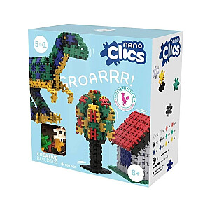 Nano Clics - строительство, бельгийские блоки - Creative Builders - Набор из 500 элементов