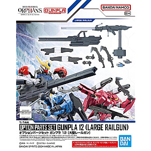 1/144 OPCIJU DAĻU KOMPLEKTS GUNPLA 12 (LIELĀ DĒLĪTE)