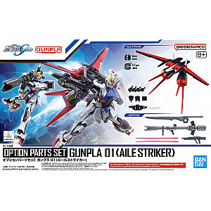 HG 1/144 OPCIJU DAĻU KOMPLEKTS GUNPLA 01 (AILE STRIKER)