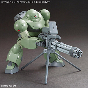 HG 1/144 OPCIONĀLO DAĻU KOMPLEKTS GUNPLA 09 (GIANT GATLING)