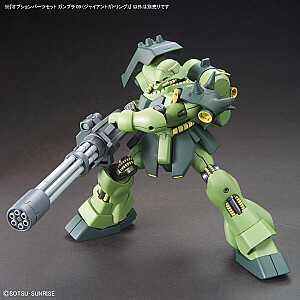 HG 1/144 OPCIONĀLO DAĻU KOMPLEKTS GUNPLA 09 (GIANT GATLING)