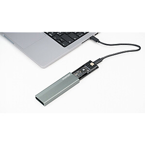 Ārējā SSD korpuss M.2 EC680 USB3.2C 10Gbps