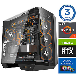 INTOP AQUA Ryzen 7 8700F 32GB DDR5 1TB SSD M.2 NVME+2TB RTX5070 12GB no-OS