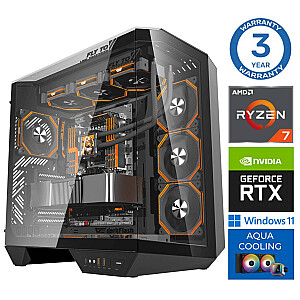 INTOP AQUA Ryzen 7 8700F 16GB DDR5 1TB SSD M.2 NVME+2TB RTX5070 12GB WIN11Pro