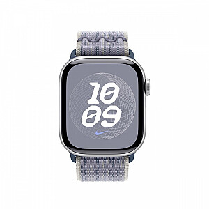 Nike sporta josla pelēkā/zilā krāsā 42 mm korpusam