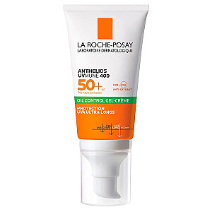 LA ROCHE-POSAY Anthelios Anti-Shine Dry Touch Gel-Cream SPF50 препарат для загара лица 50ml