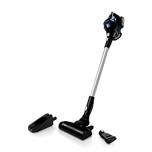 Пылесос Bosch Serie 6 BBS611PCK 2-в-1 с аккумулятором, электрическая метла, сухой гигиенический фильтр, без мешка, синий, 2.5 Ач