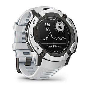 Garmin Instinct 2X Solar 2,79 см (1,1") MIP 50 мм Цифровой 176 x 176 пикселей Сенсорный экран Белый GPS (спутниковый)