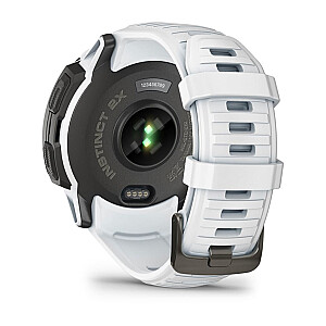 Garmin Instinct 2X Solar 2,79 см (1,1") MIP 50 мм Цифровой 176 x 176 пикселей Сенсорный экран Белый GPS (спутниковый)
