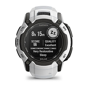 Garmin Instinct 2X Solar 2,79 см (1,1") MIP 50 мм Цифровой 176 x 176 пикселей Сенсорный экран Белый GPS (спутниковый)