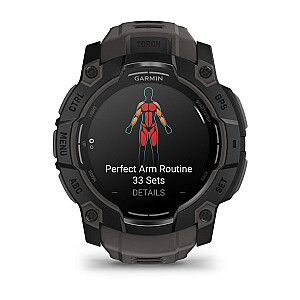 Garmin Instinct 3 AMOLED 3.3 см (1.3") 50 мм Цифровой 416 x 416 пикселей Сенсорный экран Черный GPS (спутниковый)